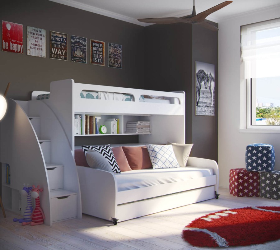 Twin XL Mattress Cover and 2 PC Cushion Set