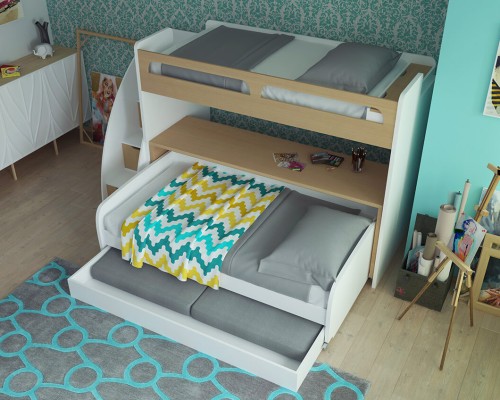 Full/Full XL Sofa Bed with Trundle