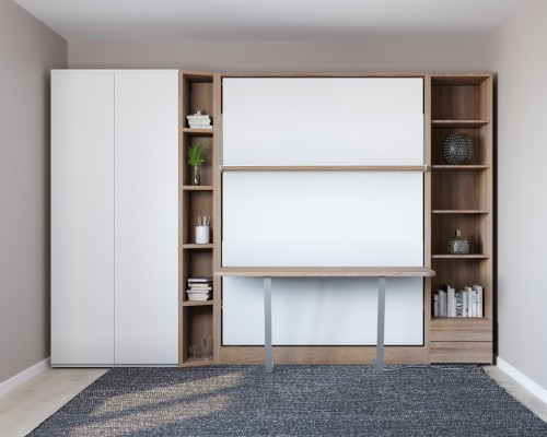 Royal Convertible Wardrobe with 2 Drawers