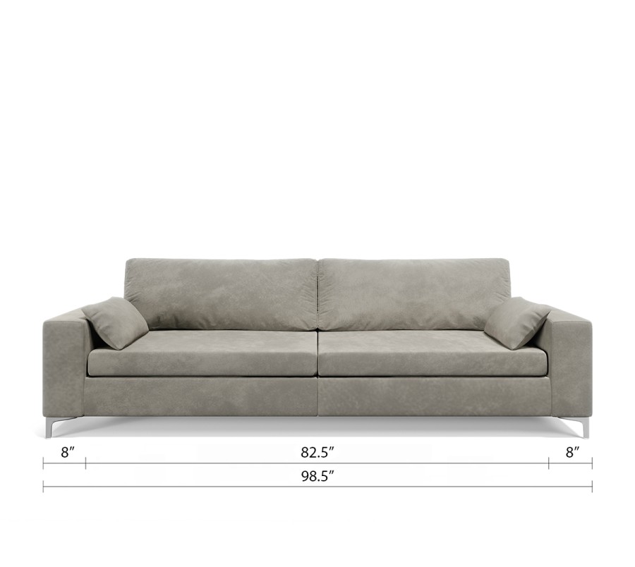 NEW Royal Horizontal Queen 2 Seat Sofa - 4