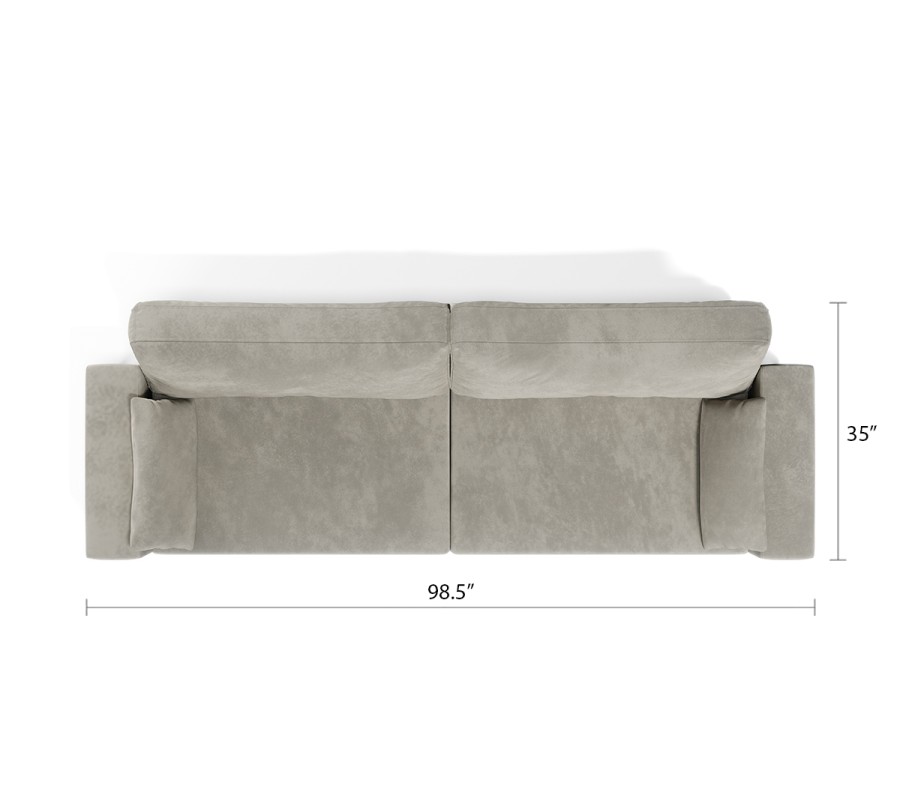 NEW Royal Horizontal Queen 2 Seat Sofa - 5