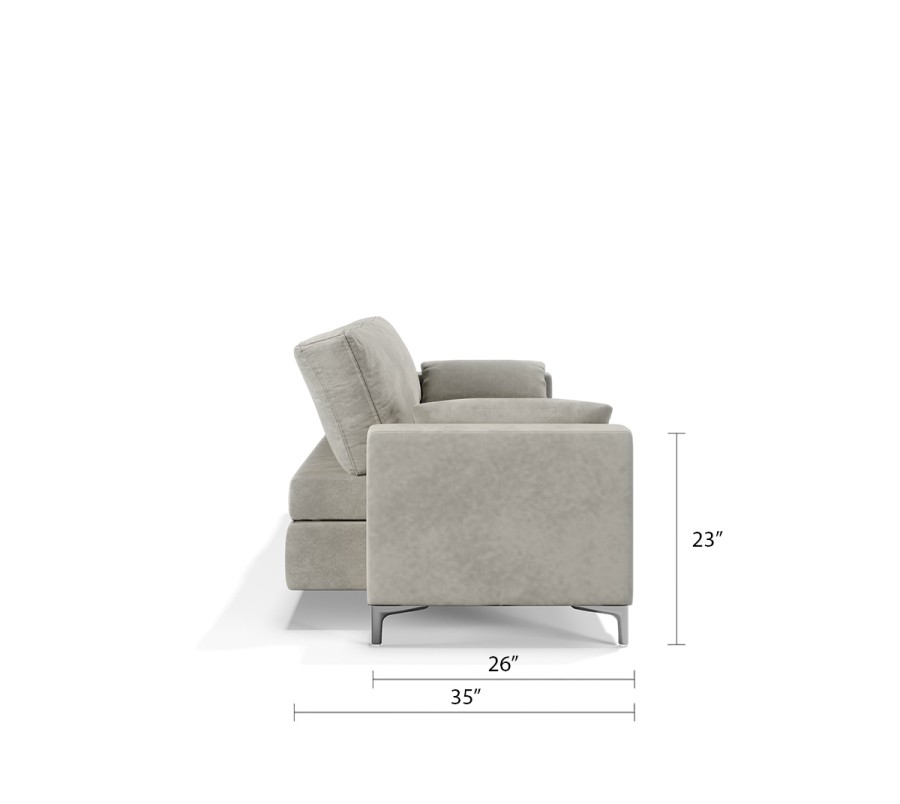 NEW Royal Horizontal Queen 2 Seat Sofa - 3