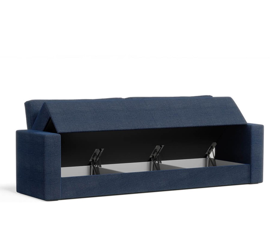 Royal Horizontal Queen 2 Seat Storage Sofa