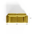 Royal Vertical Queen 2 Seat Sofa