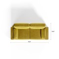 Royal Vertical Queen 2 Seat Sofa