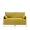 Royal Vertical Queen 2 Seat Sofa