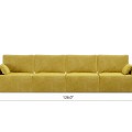 Royal Vertical Queen 4 Seat Sofa