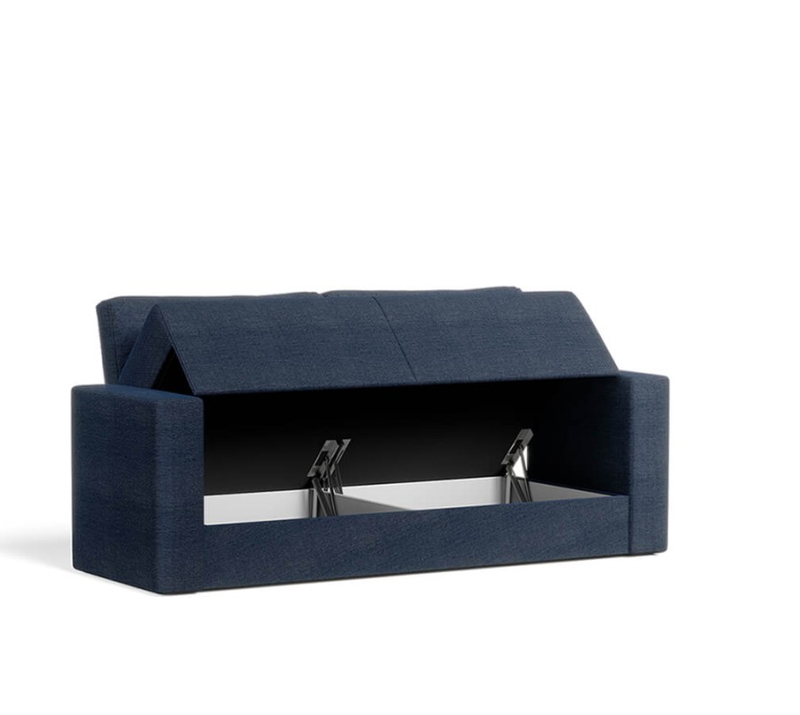 Royal Vertical Queen 2 Seat Storage Sofa