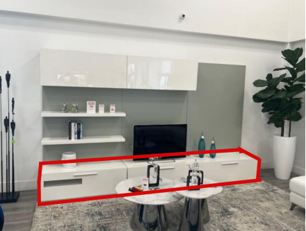 TV custom cabinet