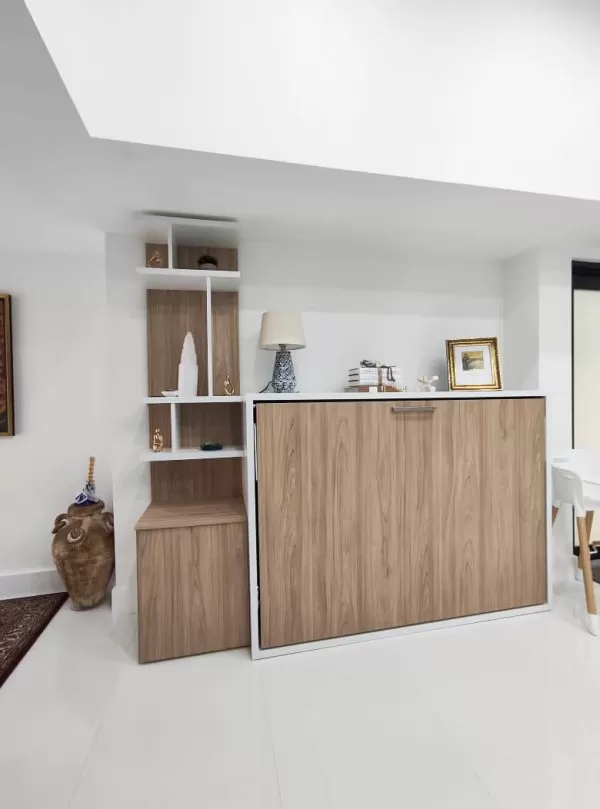 Double Fold Queen Murphy Wall Bed 25