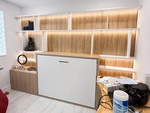 Double Fold Queen Murphy Wall Bed 38