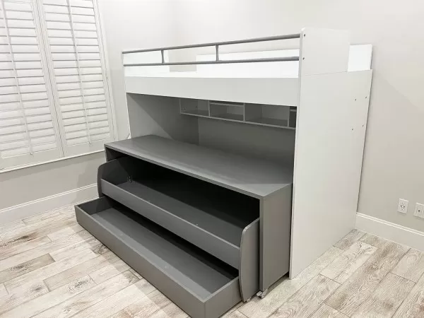 Eco Bel Mondo Twin Over Twin XL Bunk Bed Set 1