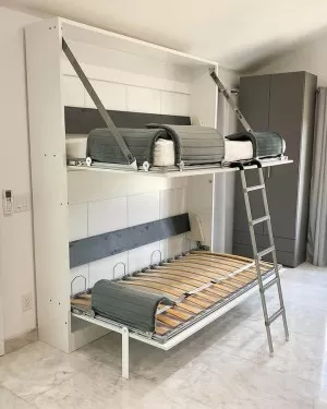 C - Pensiero Twin Wall Bunk Bed