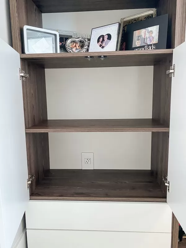 ROYAL Full Wall Bed with Sectional Sofa Bookcase and Wardrobes Set 3