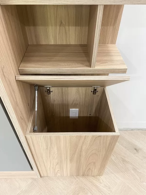 ROYAL Queen Wall Bed with Bookcase Set 150