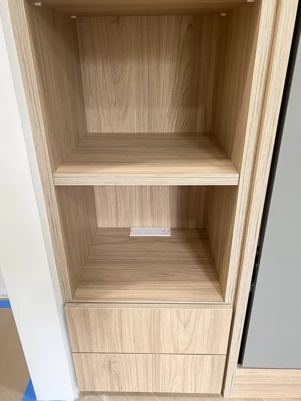 ROYAL Queen Wall Bed with Bookcase Set 151