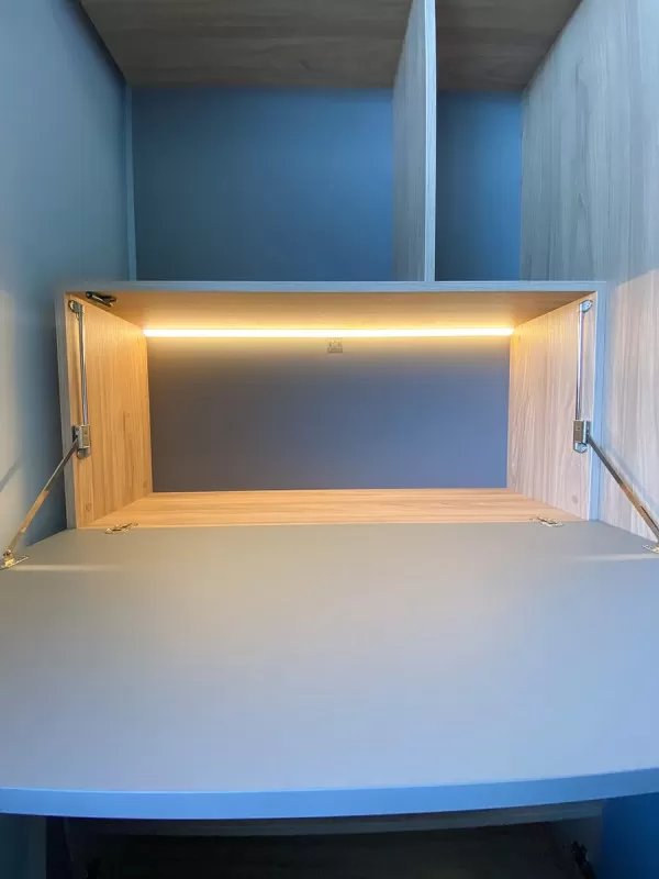 ROYAL Queen Wall Bed with Bookcase Set 156