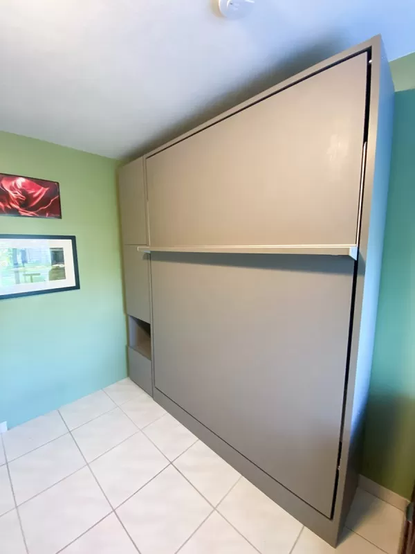 ROYAL Queen Wall Bed with Bookcase Set 174