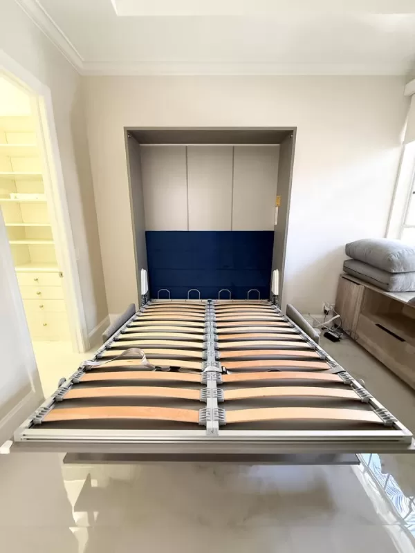 ROYAL Queen Wall Bed with Sectional Sofa 19