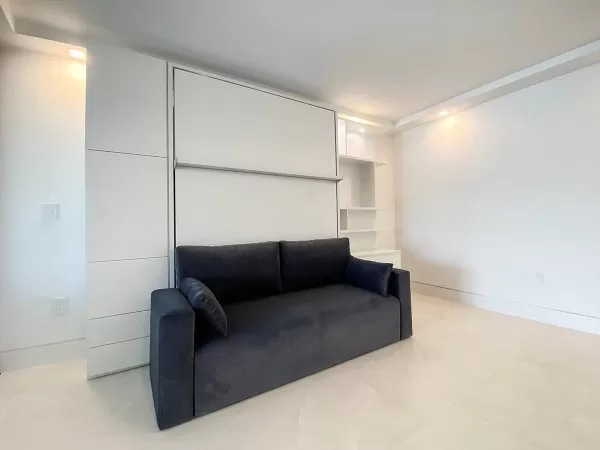 ROYAL Queen Wall Bed with Sectional Sofa and Bookcase Set 301