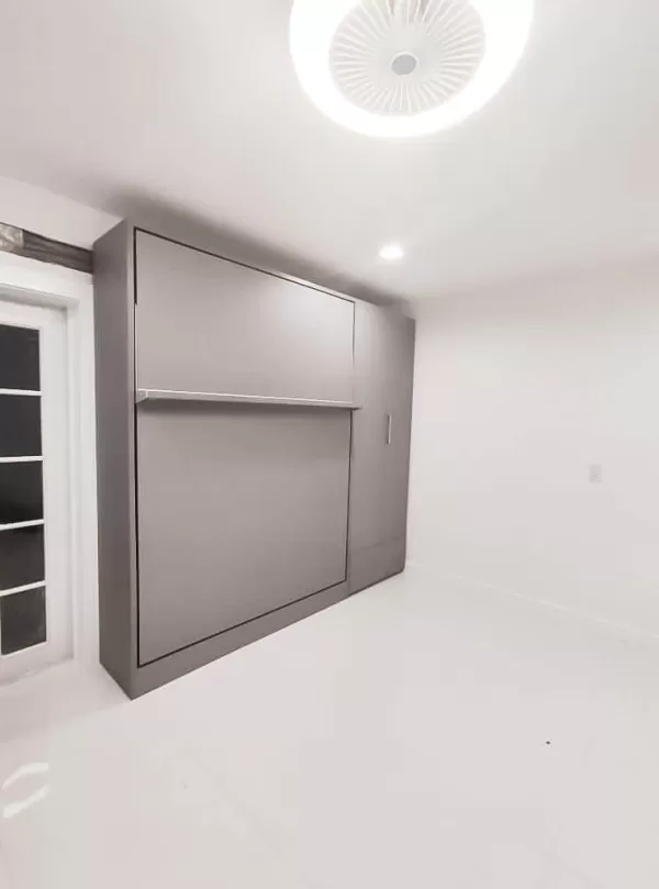 ROYAL Queen Wall Bed with Wardrobes 24