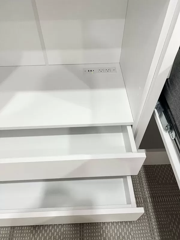 ROYAL Queen Wall Bed with Wardrobes 33