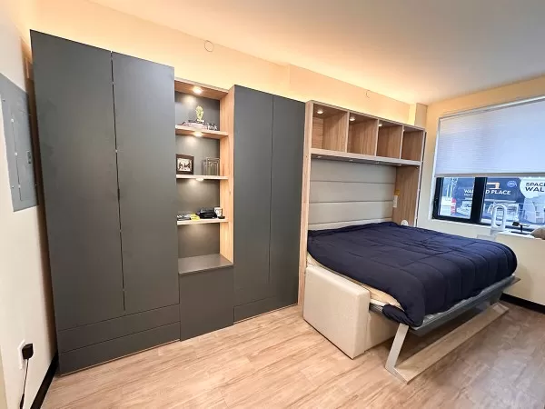 Royal Horizontal Queen Wall Bed 66