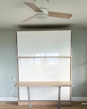 C - Royal Queen Wall Bed With Desk