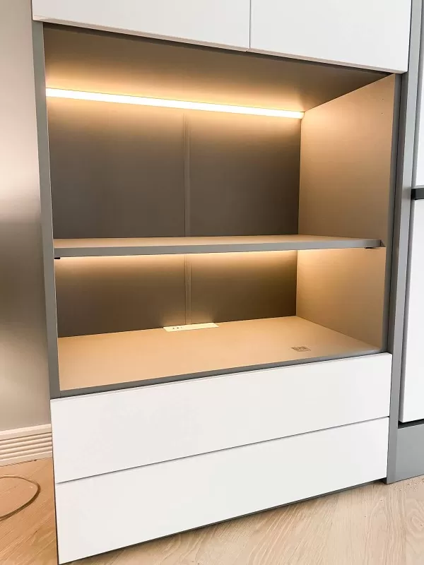 Royal Queen Wall Bed With Desk 76