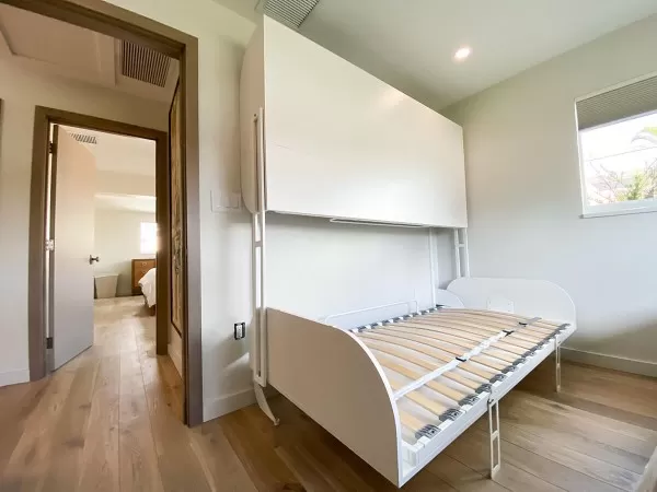 Simple Bunk Twin Murphy Wall Bed 26