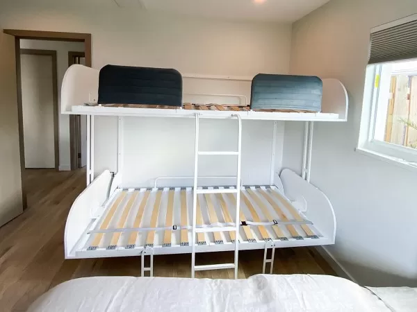 Simple Bunk Twin Murphy Wall Bed 28