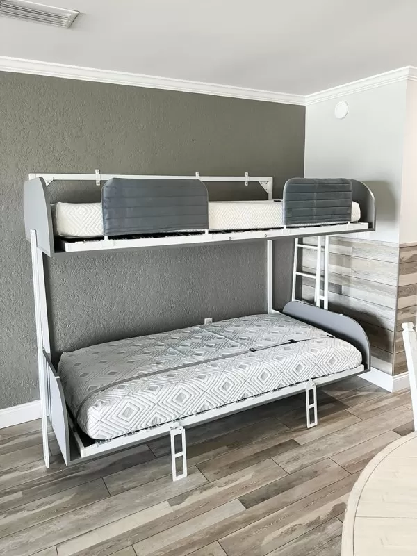 Simple Bunk Twin Twin XL Murphy Wall Bed 1