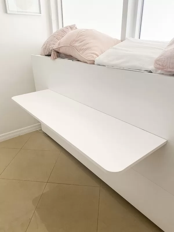 Simple Twin Twin XL Murphy Wall Bed with Desk 1