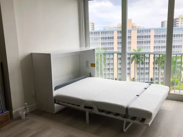 Double Fold Queen Murphy Wall Bed 19