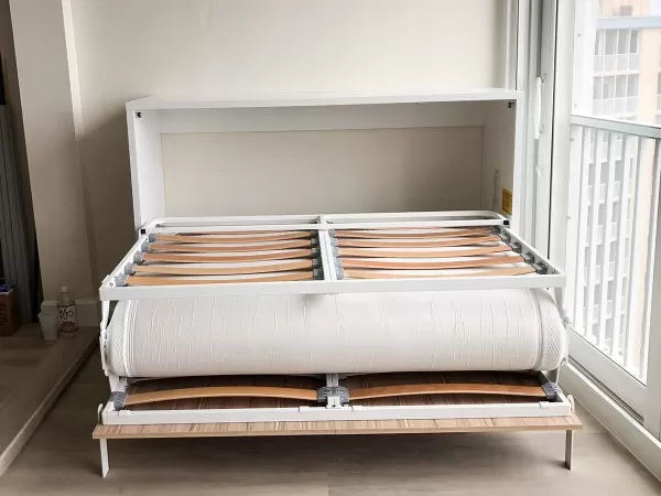Double Fold Queen Murphy Wall Bed 20