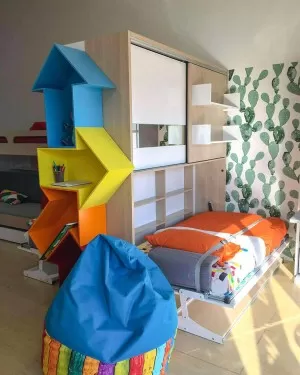 C - Parete Letto Twin Wall Bed System