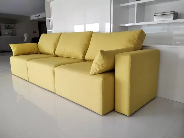 ROYAL Queen Wall Bed with Sectional Sofa and Bookcase Set 165