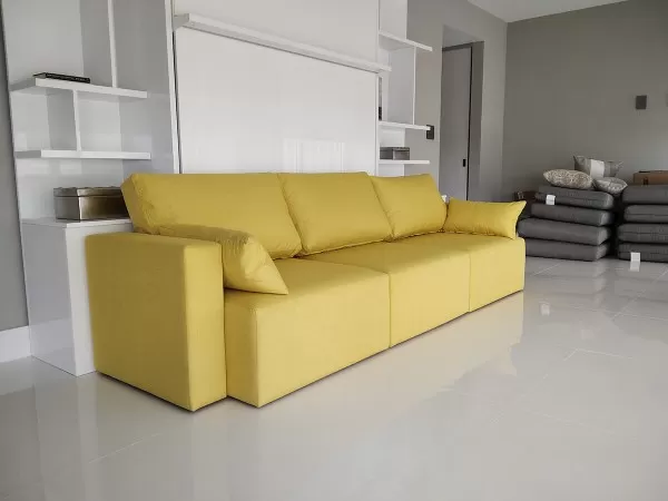 ROYAL Queen Wall Bed with Sectional Sofa and Bookcase Set 166