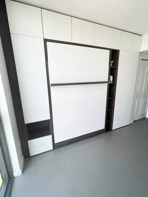 ROYAL Queen Wall Bed with Wardrobes 3