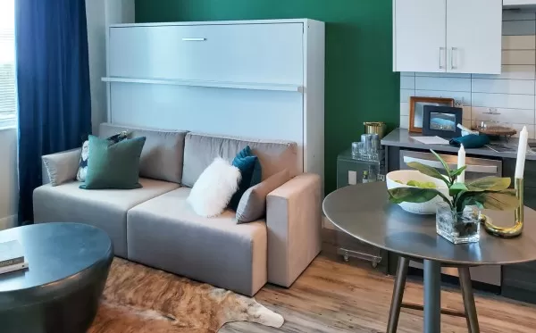 Royal Horizontal Queen Wall Bed 0