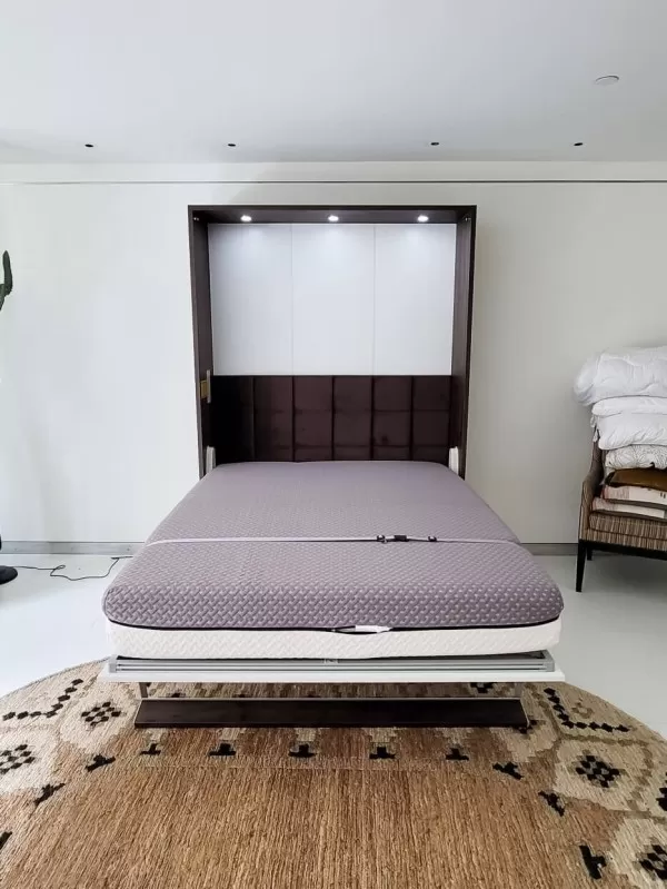Royal Queen Wall Bed With Desk 14