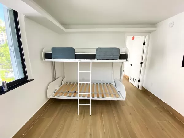 Simple Bunk Twin Murphy Wall Bed 31