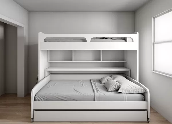 Bel Mondo Twin Over Full Full XL Bunk Bed Set 1