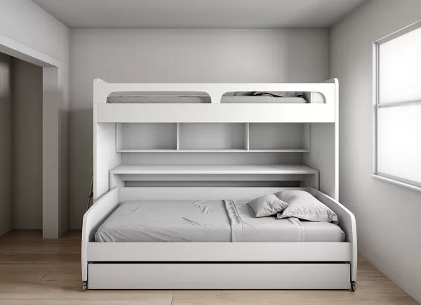 Bel Mondo Twin Over Twin Twin XL Bunk Bed Set 1