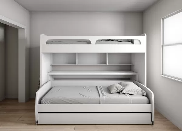 Bel Mondo Twin Over Twin Twin XL Bunk Bed Set 4