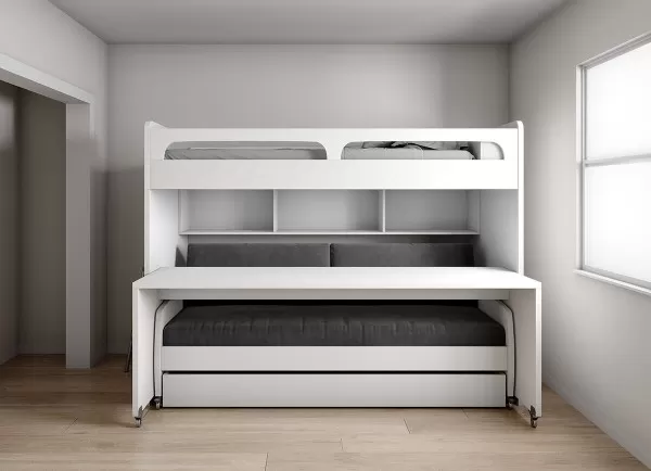 Bel Mondo Twin Over Twin Twin XL Bunk Bed Set 5