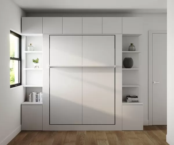 Nova Queen Wall Bed with Storage Sofa 4