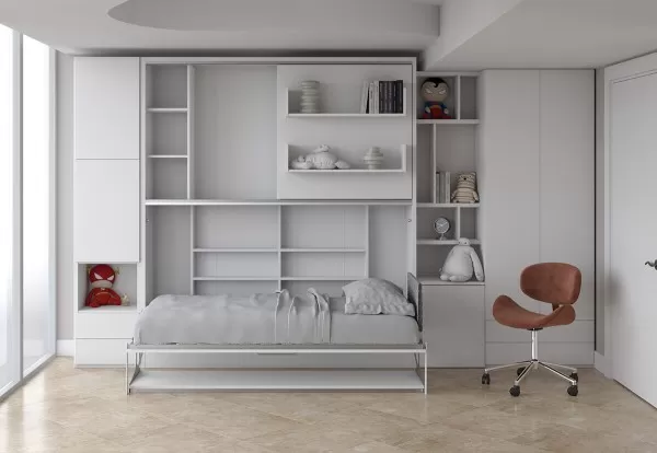 Parete Letto Twin Wall Bed System 12