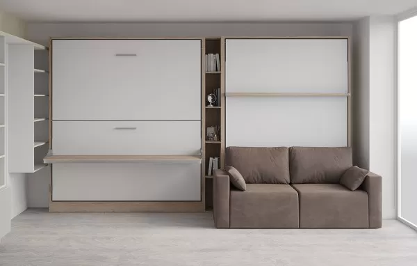 Pensiero Twin Wall Bunk Bed 13