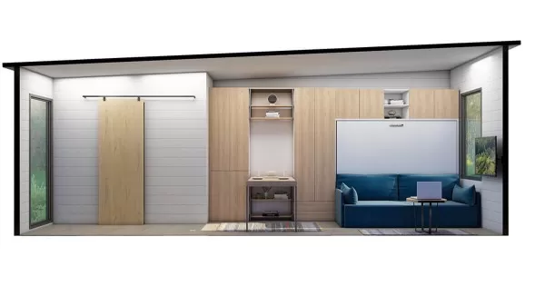 Royal Horizontal Queen Wall Bed 14